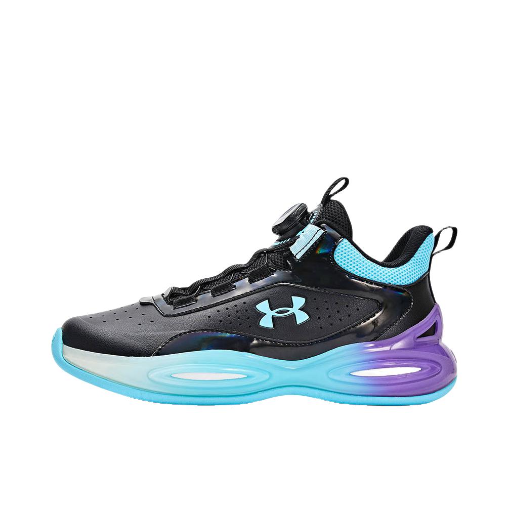 推荐商品：Under Armour/安德玛 篮球鞋 透气防滑舒适 2441202 黑色