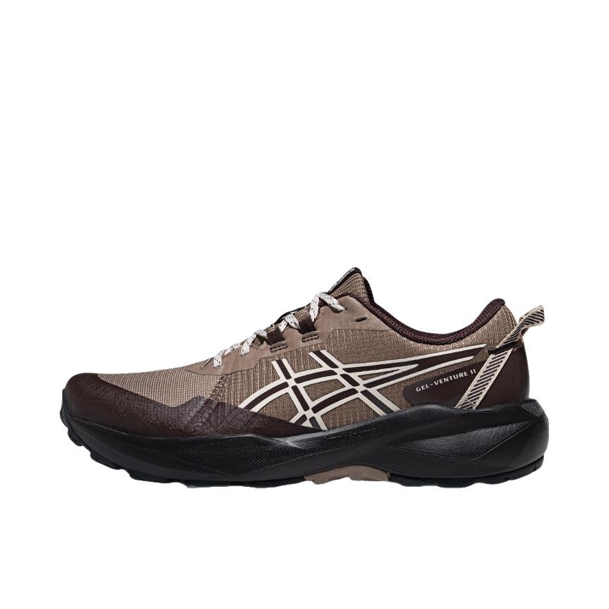 推荐商品：Asics/亚瑟士 GEL-VENTURE 11 越野跑鞋 橡胶减震透气抓地耐穿贴合网布防水 棕色