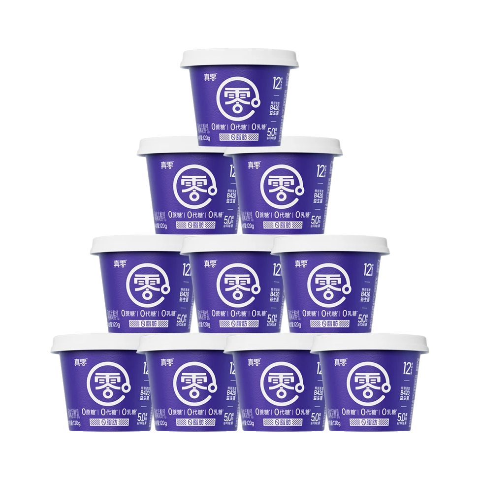 推荐商品：真零 B420 0蔗糖0代糖0乳糖0脂肪 120g 酸奶 杯装