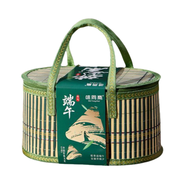 推荐商品：味同斋 竹篮 8粽 粽子 礼盒装