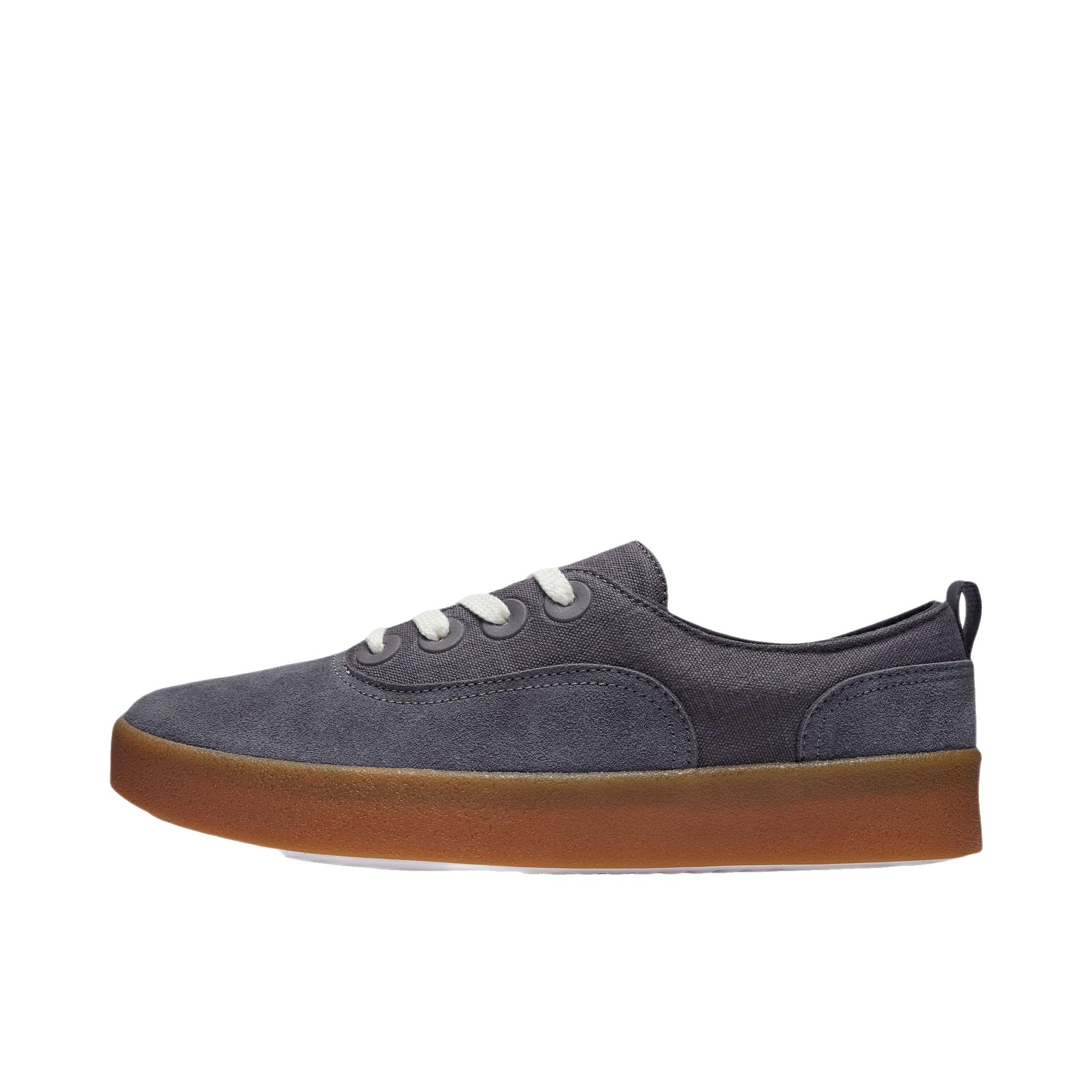 推荐商品：Allbirds Cruiser Coastal 板鞋 舒适百搭透气 暖棕底/炭感浅灰色
