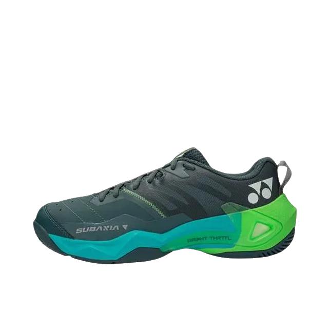 推荐商品：YONEX/尤尼克斯 Subaxia GT 羽毛球鞋 透气耐磨厚底轻量减震防滑 宽楦版/暗绿色