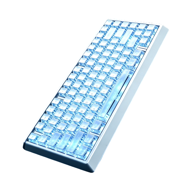 推荐商品：IPI 闪75Pro 有线 键盘 75配列 双子星方案 刀纹铝壳
