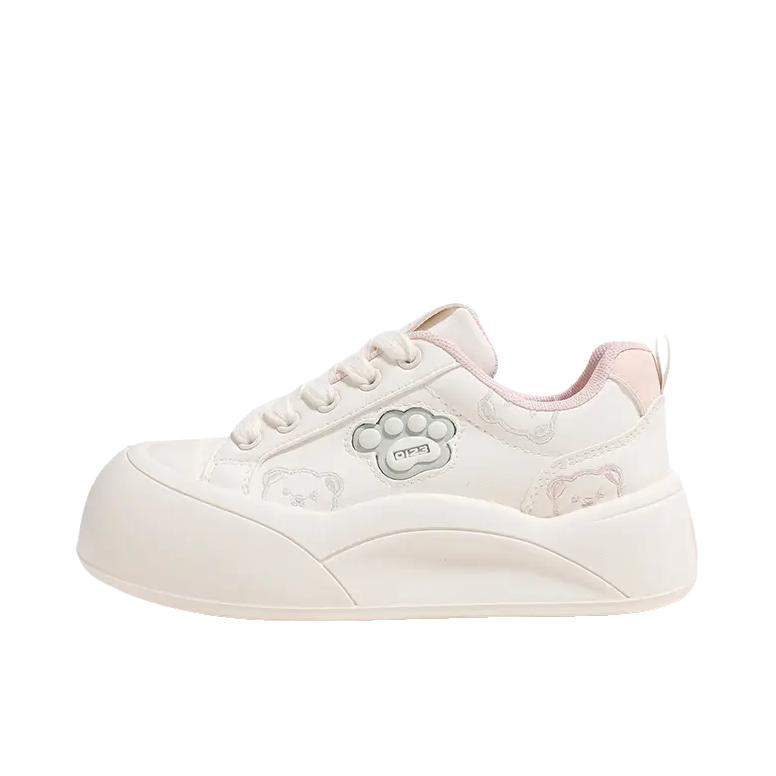推荐商品：环球 板鞋 厚底百搭 KMBYC2028GP 低帮/女款/粉色/绿色