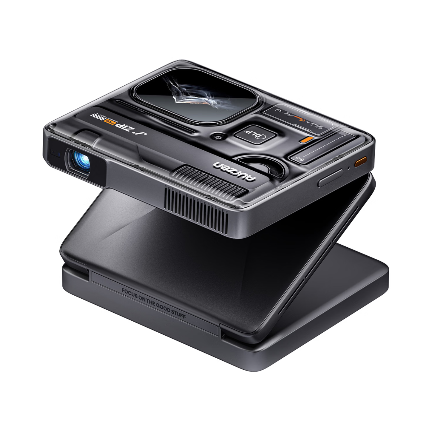 推荐商品：AURZEN/极哲 ZIP PRO 家用投影仪 随身大屏超便携 三折叠 可视化屏幕