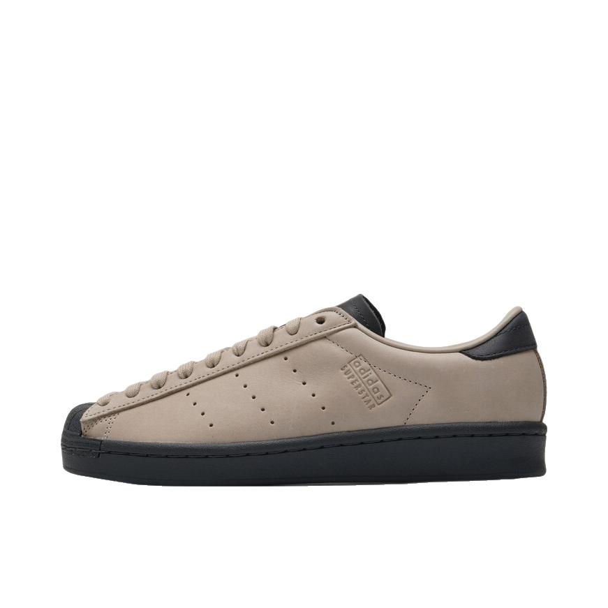 推荐商品：adidas Originals Superstar Vintage 板鞋 复古圆头系带 低帮/卡其色/黑色