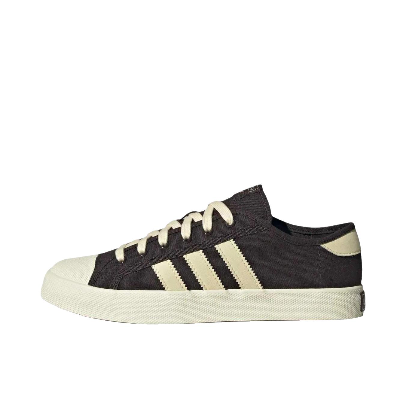 推荐商品：adidas Originals Nishi 板鞋 透气百搭舒适 黑色/白色