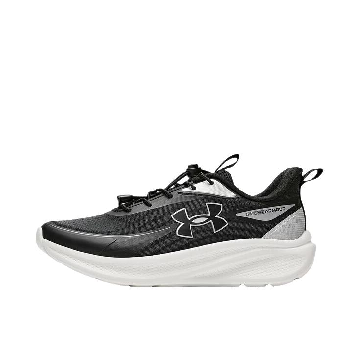 推荐商品：Under Armour/安德玛 运动休闲鞋 轻便缓震防滑 2631102 大童/黑色