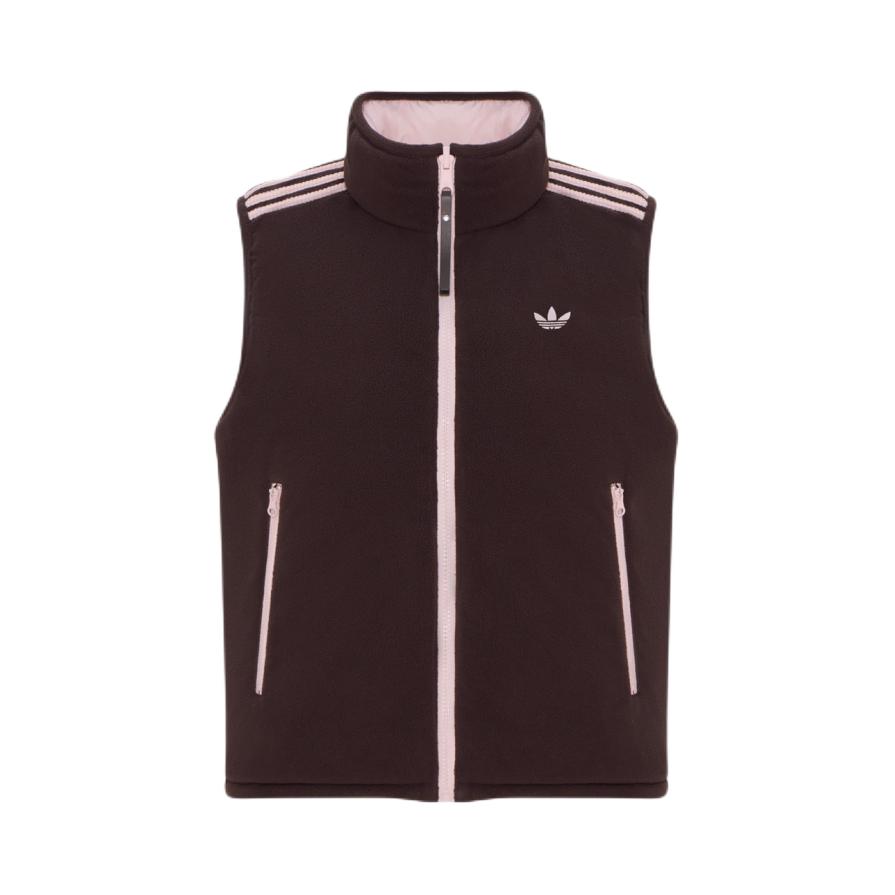 adidas Originals/三叶草 2026AW 双面穿鸭绒马甲 女装 NQ500 浅粉