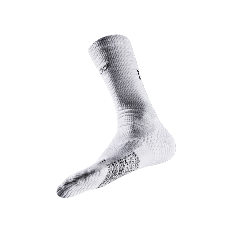 Hidefxxx 26AW ADV CORE系列实战篮球长筒袜 白色1双