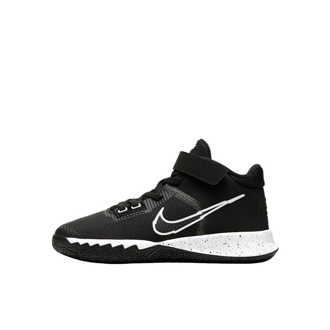 推荐商品：Nike Kyrie Flytrap 4 童鞋 中帮/小童/深黑色/白色