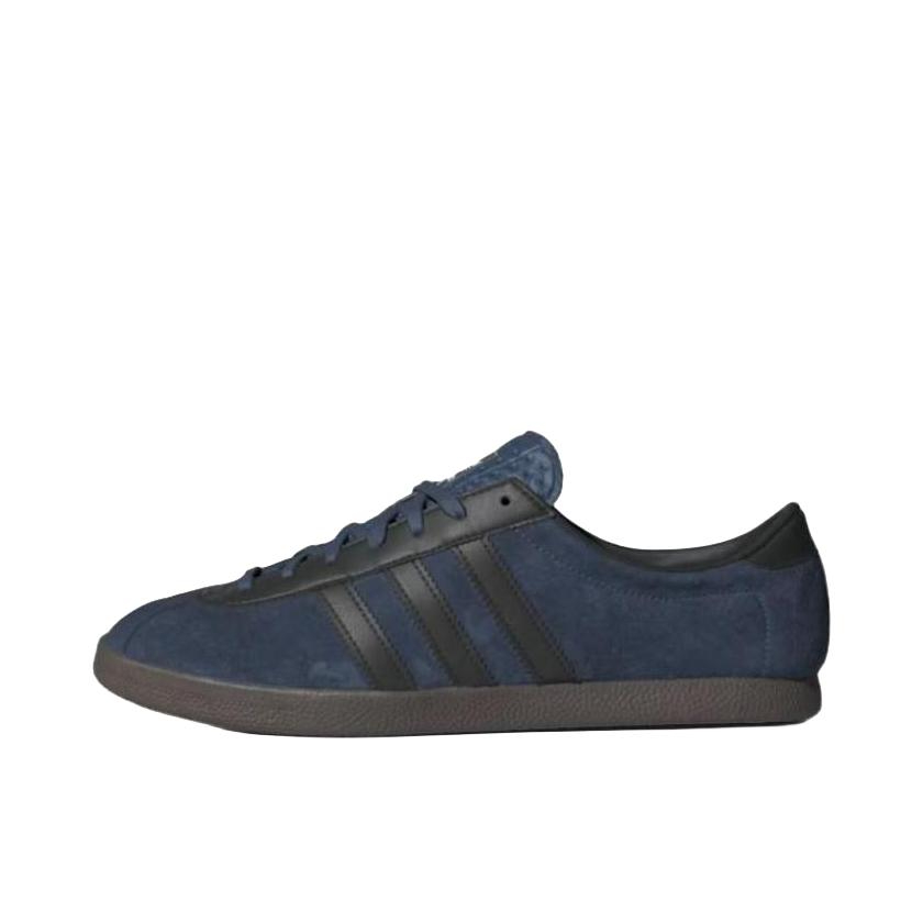 推荐商品：adidas Originals London 防滑耐磨 轻便透气 舒适百搭 德训鞋 板鞋 藏蓝