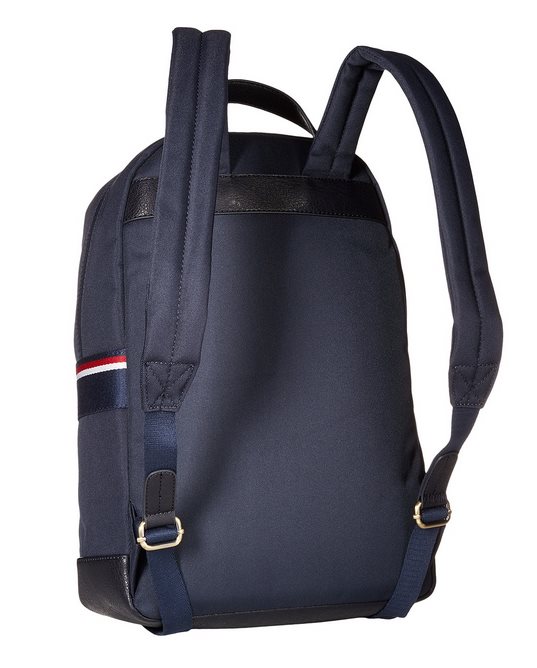 简洁时尚!tommy hilfiger 汤米·希尔费格 帆布双肩包