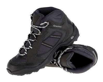 更性价比!迪卡侬quechua户外男式登山鞋