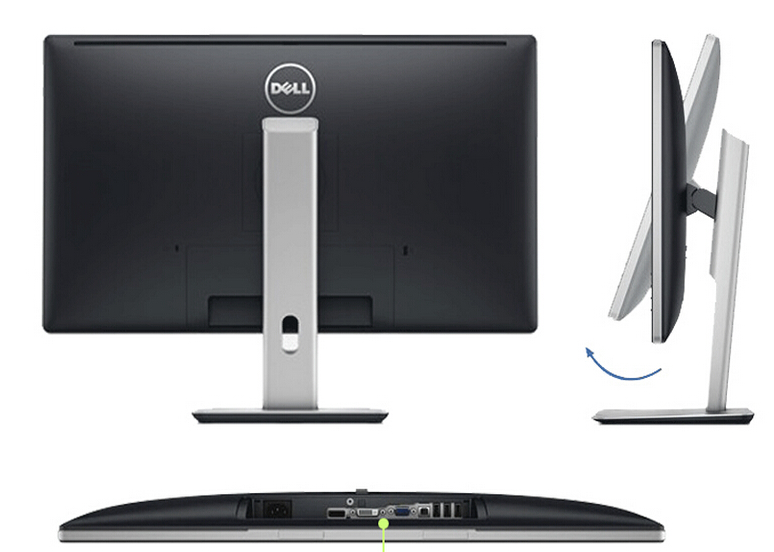 新低!dell/戴尔p2414h 专业级液晶显示器