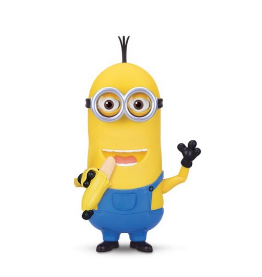 可爱小黄人minionskevinbanana吃香蕉的凯文