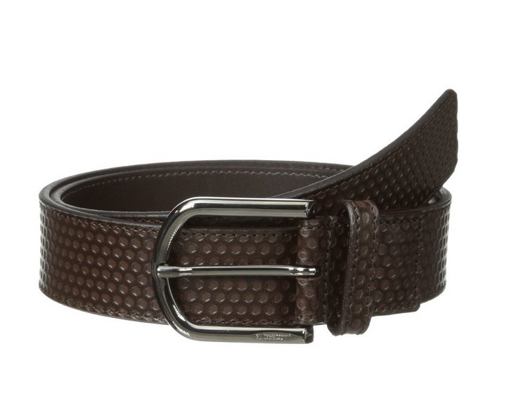 铁狮东尼a.testoni nido ape男士真皮腰带