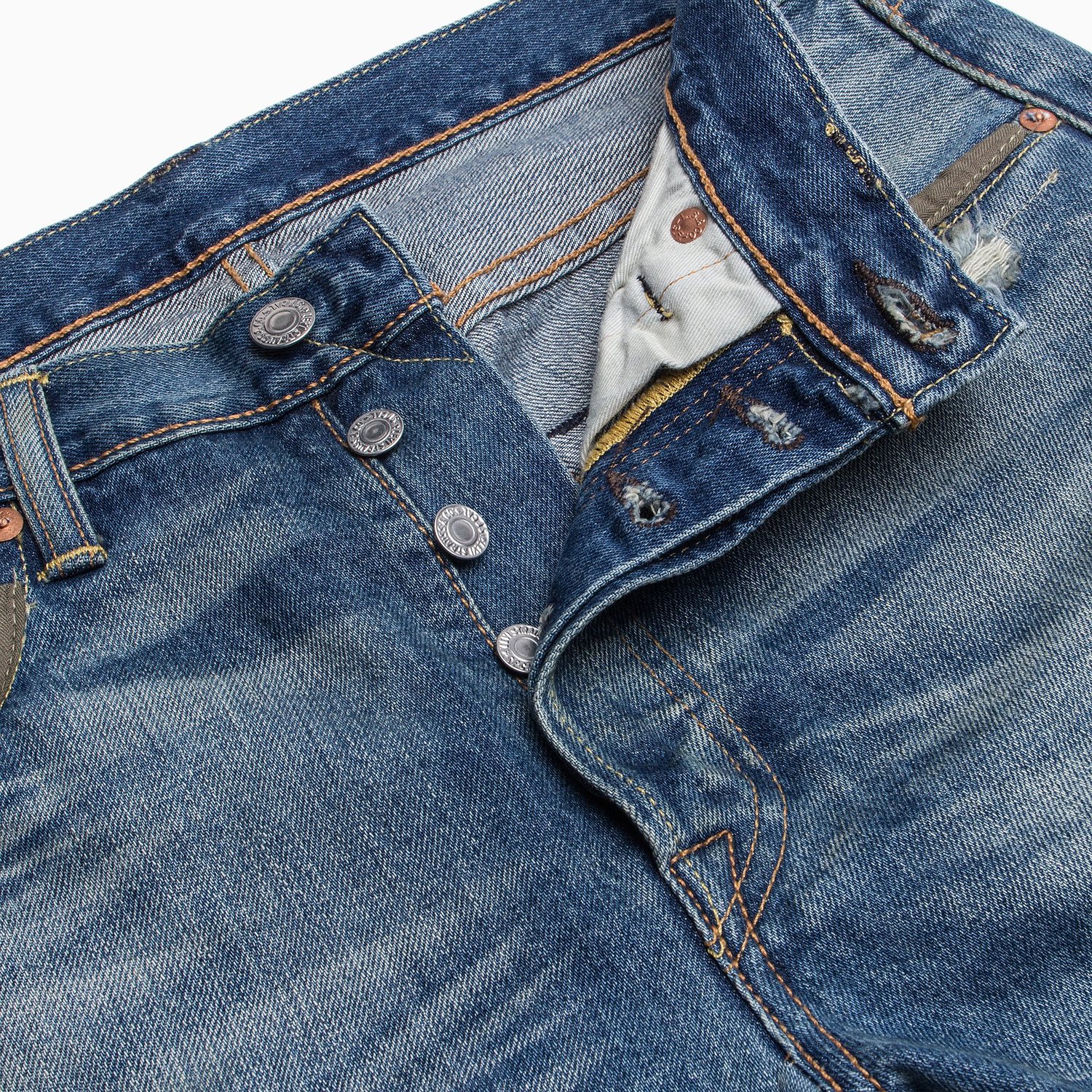 全网好价levis李维斯501版型男式标准中腰牛仔裤00501