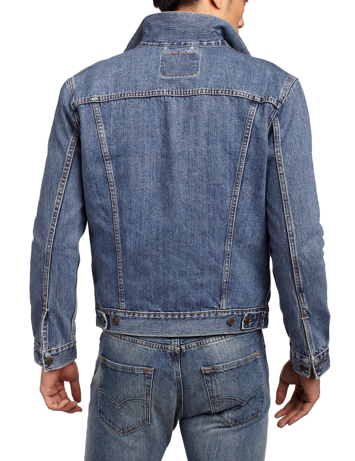 机车风!levis李维斯denim trucker男式夹克72334