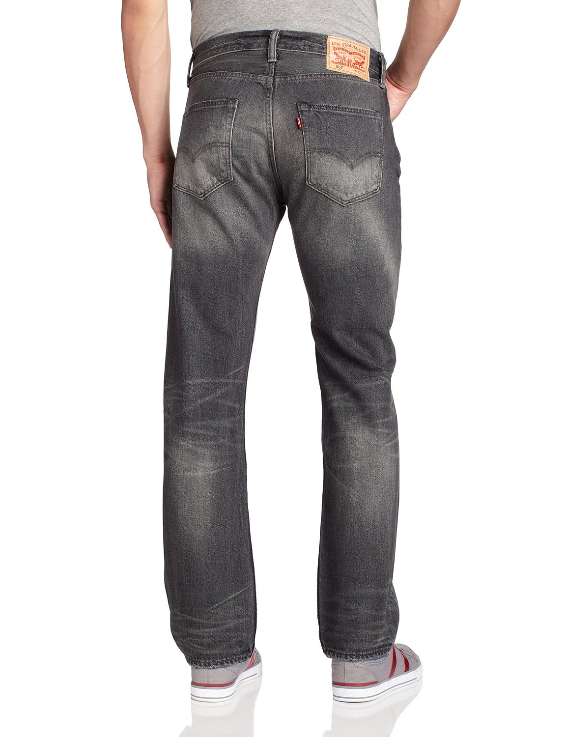 levis李维斯501男式标准低腰牛仔裤00501-1881_识货