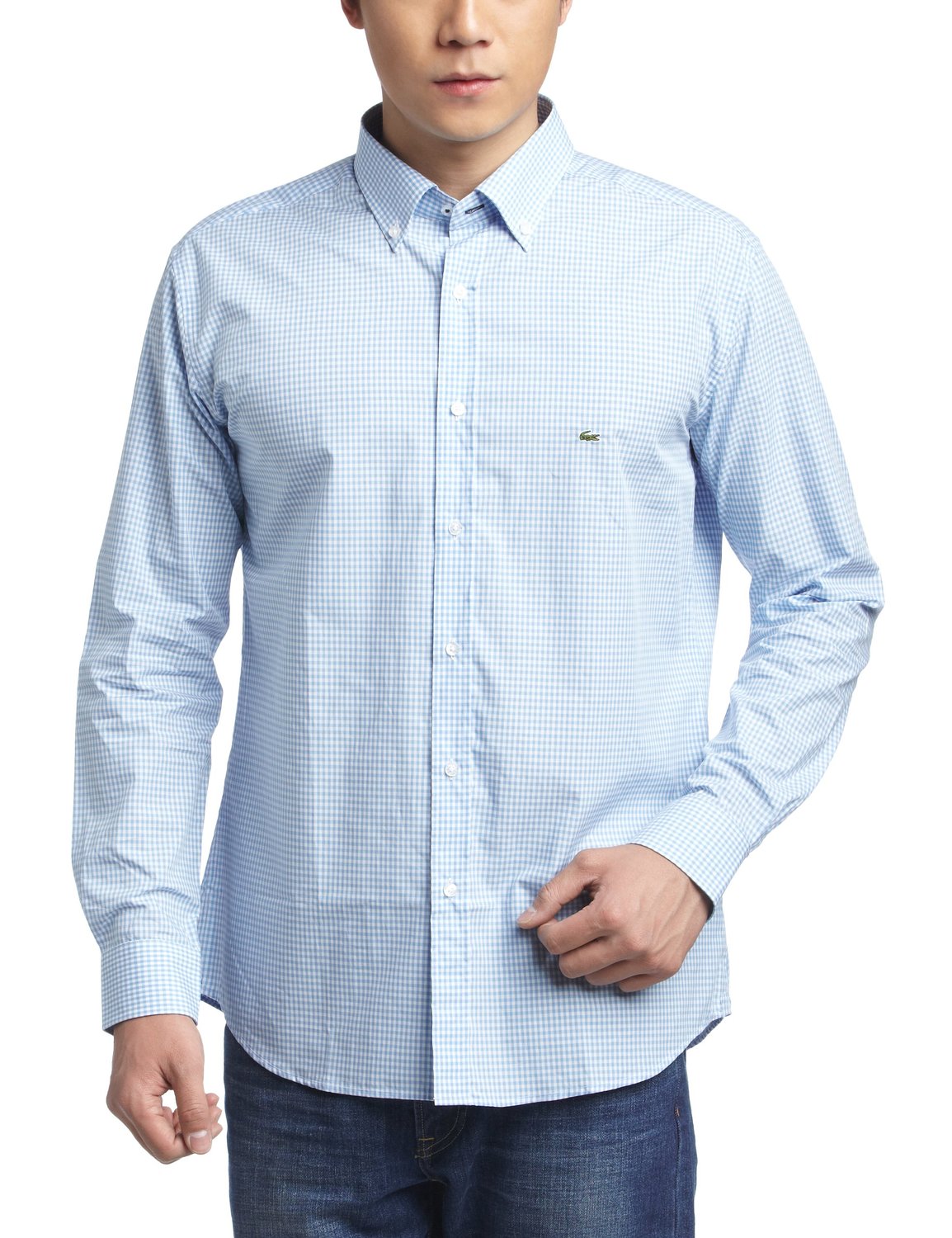 lacoste 法国鳄鱼 男式 休闲衬衫 ch1483