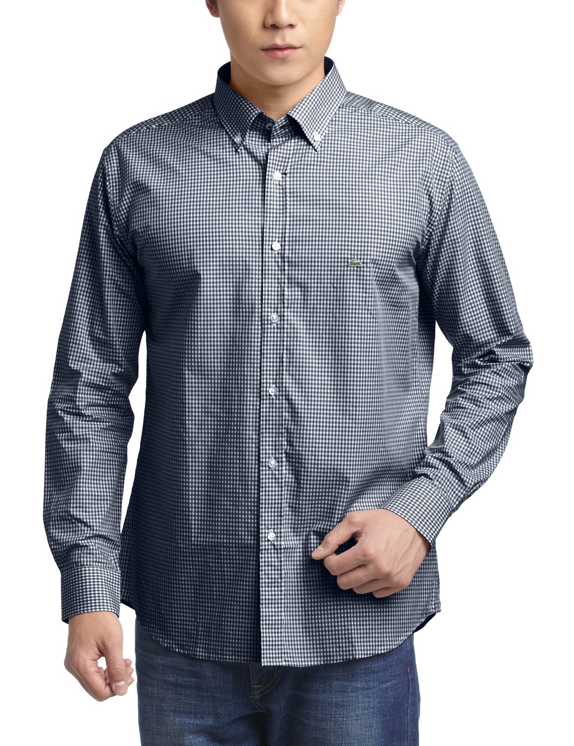 lacoste 法国鳄鱼 男式 休闲衬衫 ch1483