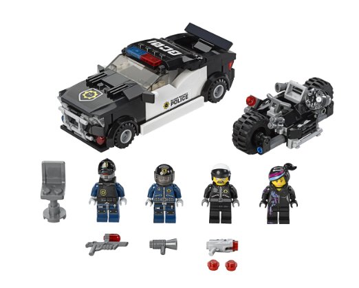 史低lego乐高70819大电影系列坏警察飞车追逐