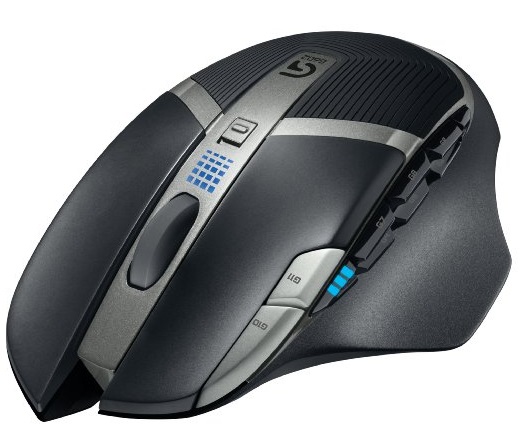 非对称设计!logitech罗技 g602 无线游戏鼠标