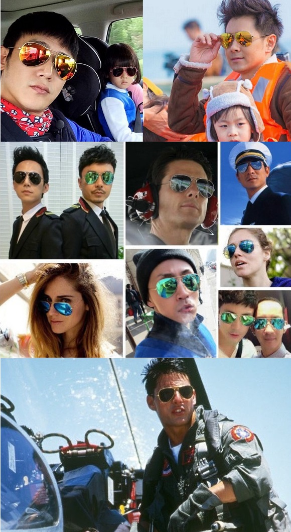 明星挚爱中外明星人手一款的雷朋太阳镜