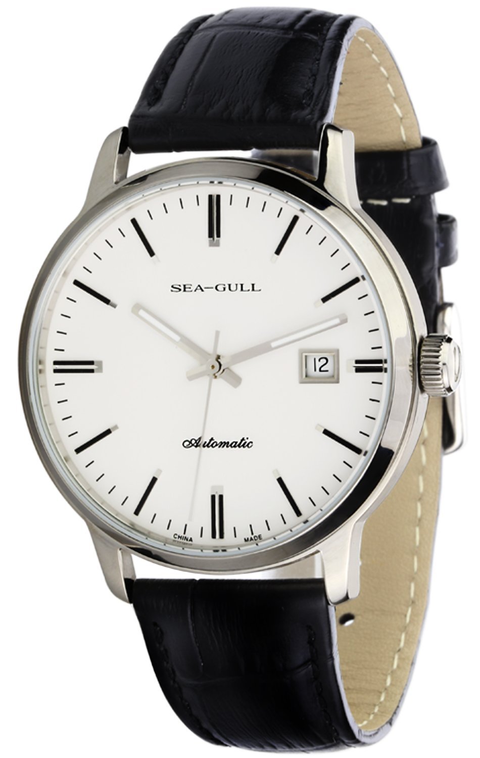 父亲节献礼seagull海鸥基础系列机械男士手表d101