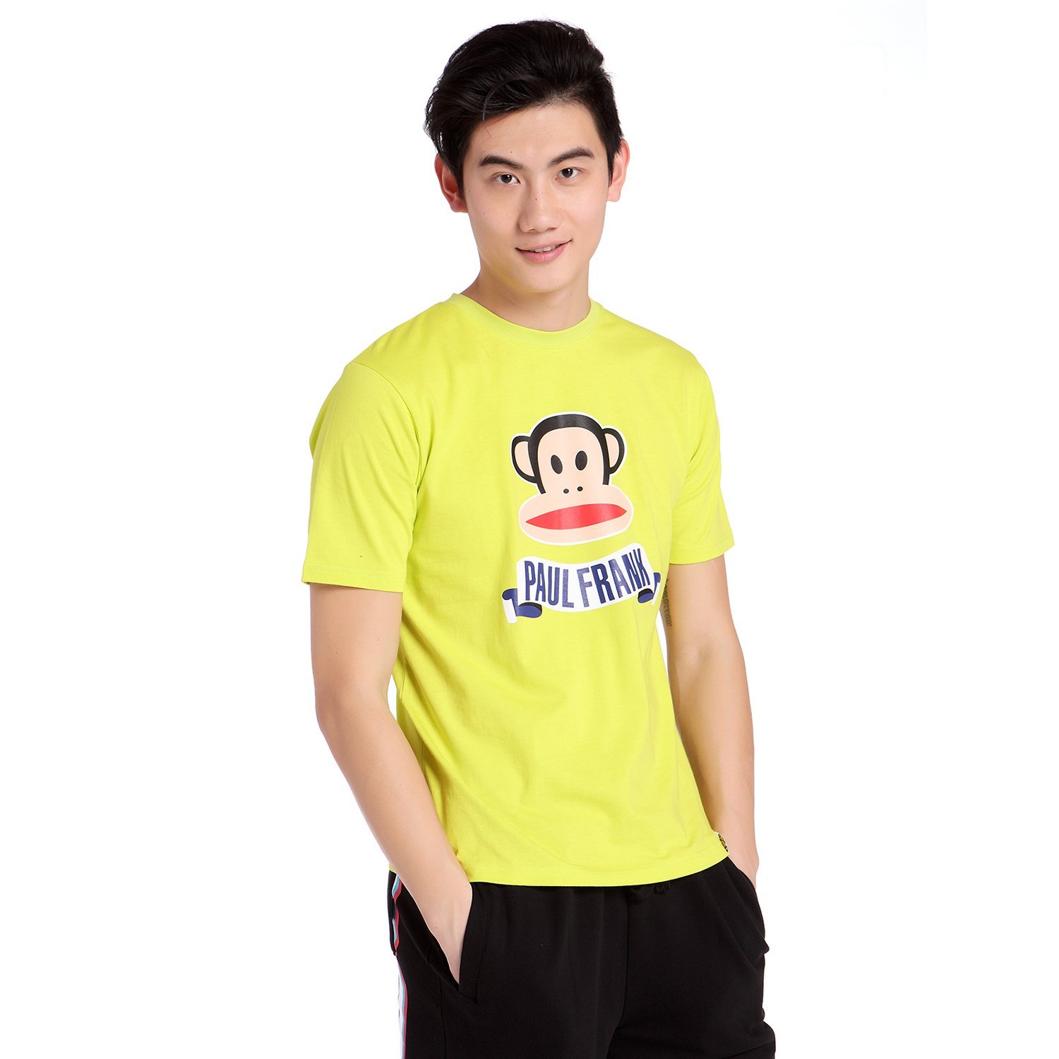 paul frank大嘴猴男式运动短袖t恤pf5126m