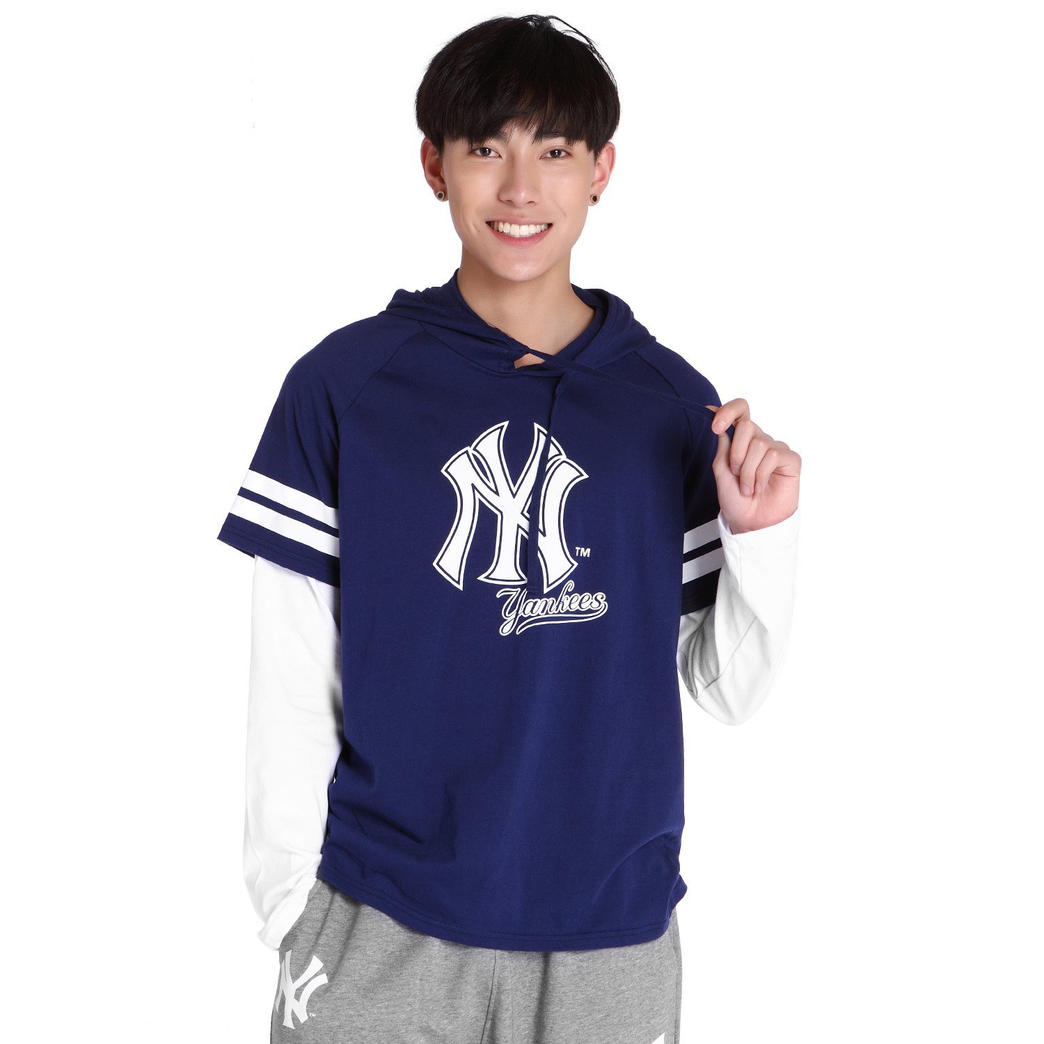 抄底价!mlb美职棒男式沙滩卫衣ac063