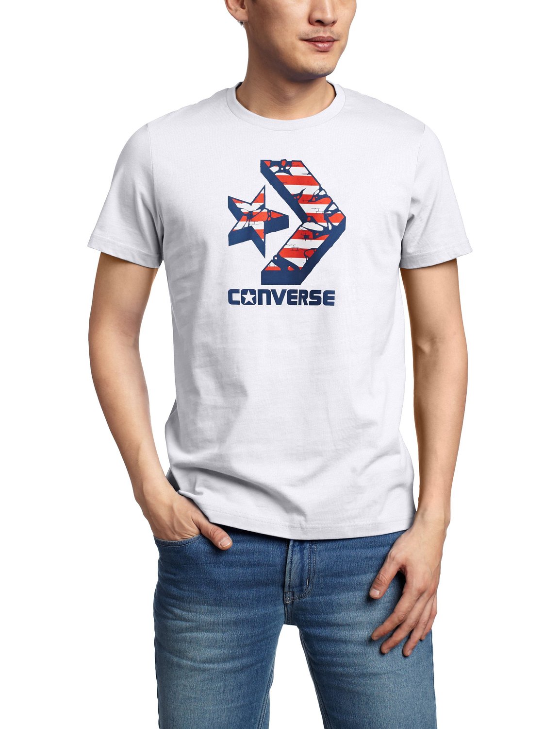 好价converse匡威cons男式短袖t恤10923c