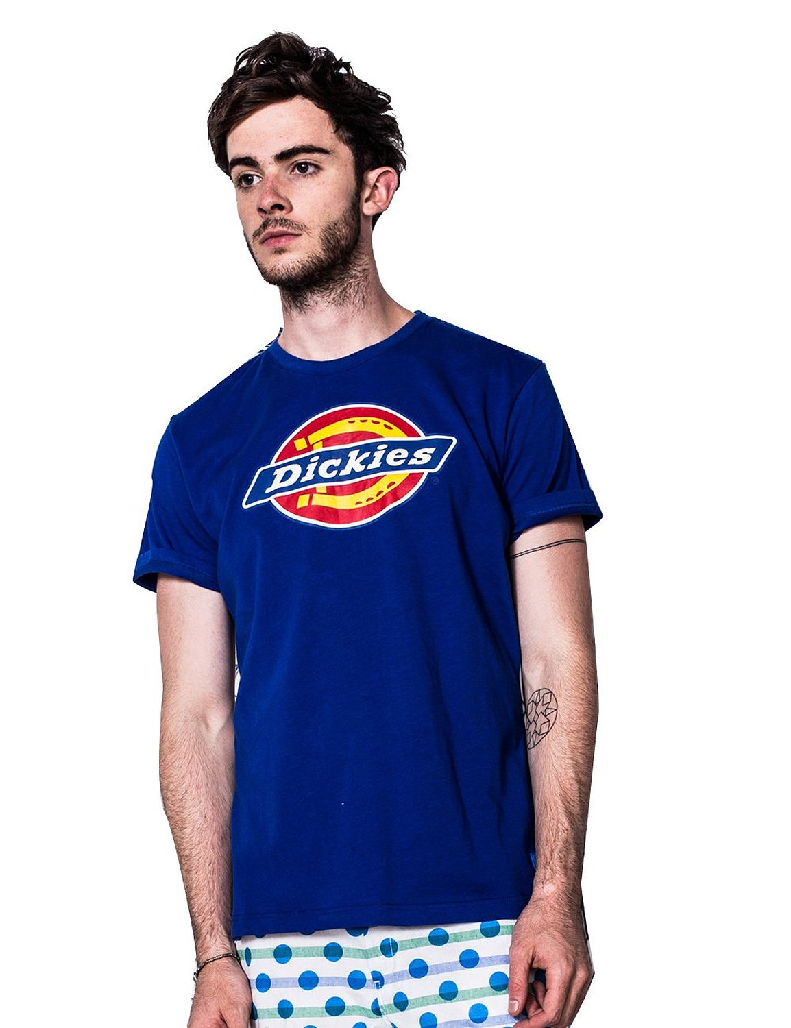 超值好价!dickies 男式 logo印花短袖t恤 152m30wd06