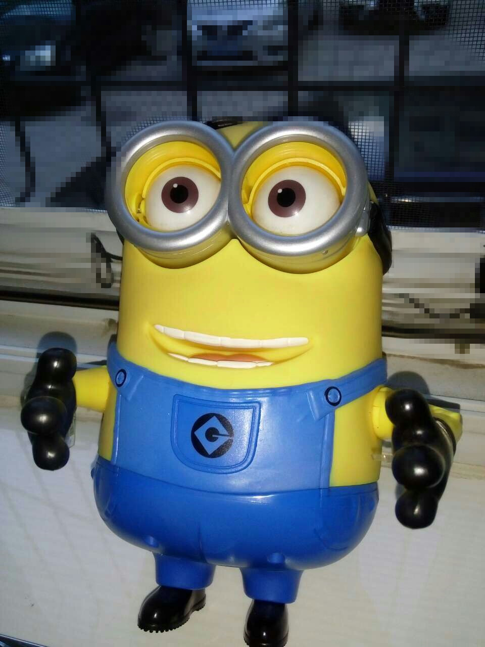 网友晒物电影界的萌神全方位晒会说话的小黄人dave