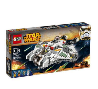 好价速抢lego乐高75053星球大战鬼影战机