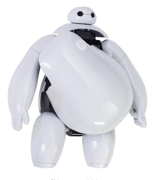 会脱衣服版!baymax 6寸盔甲版大白