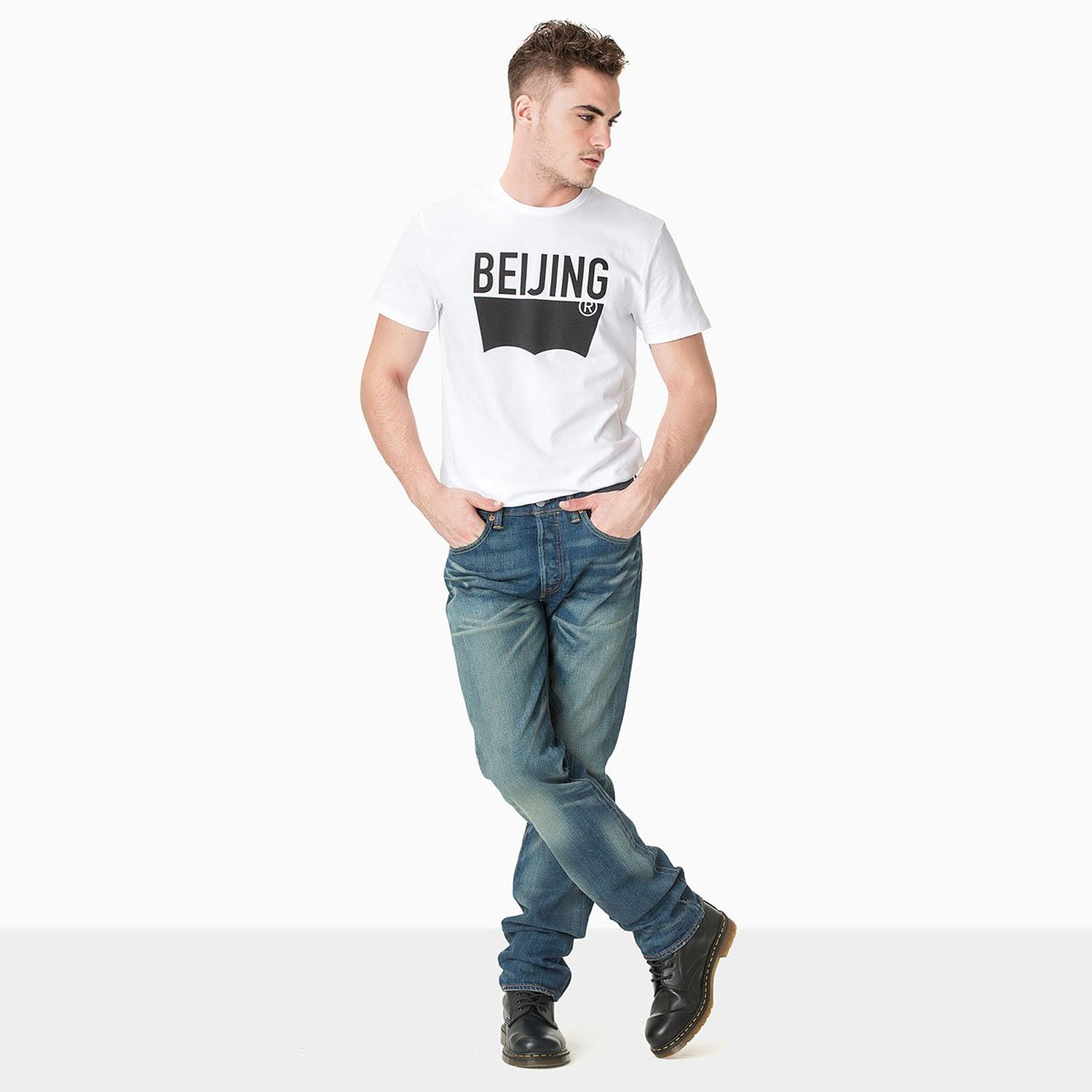 全网好价!levis李维斯 501系列 icon 中腰牛仔裤