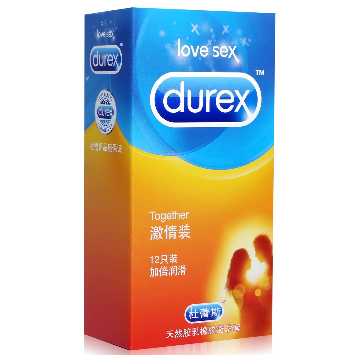 实惠!durex杜蕾斯避孕套激情装12只