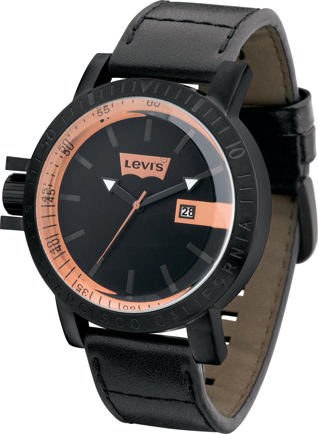 历史新低!levis 李维斯 石英男士手表