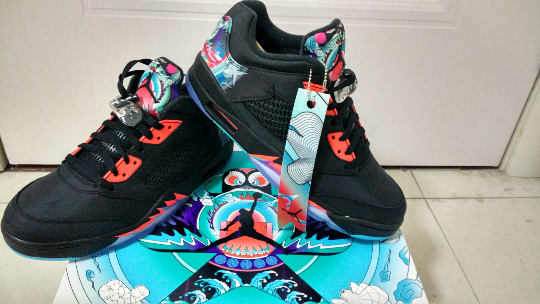 aj5风筝鞋盒美如画