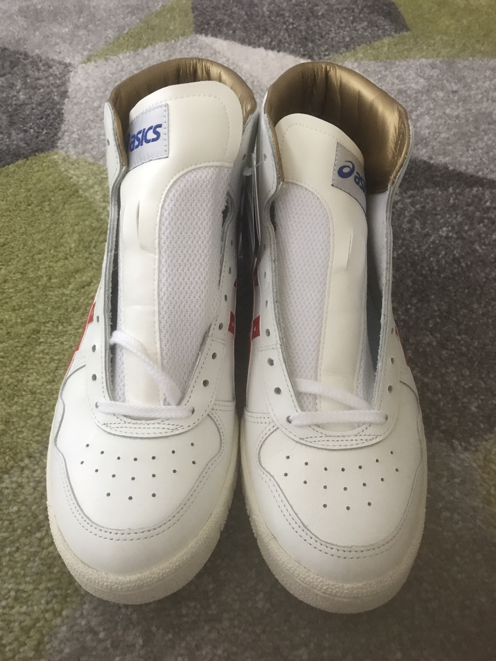 复刻版亚瑟士asicstbf707三井寿炎之男战靴金太阳