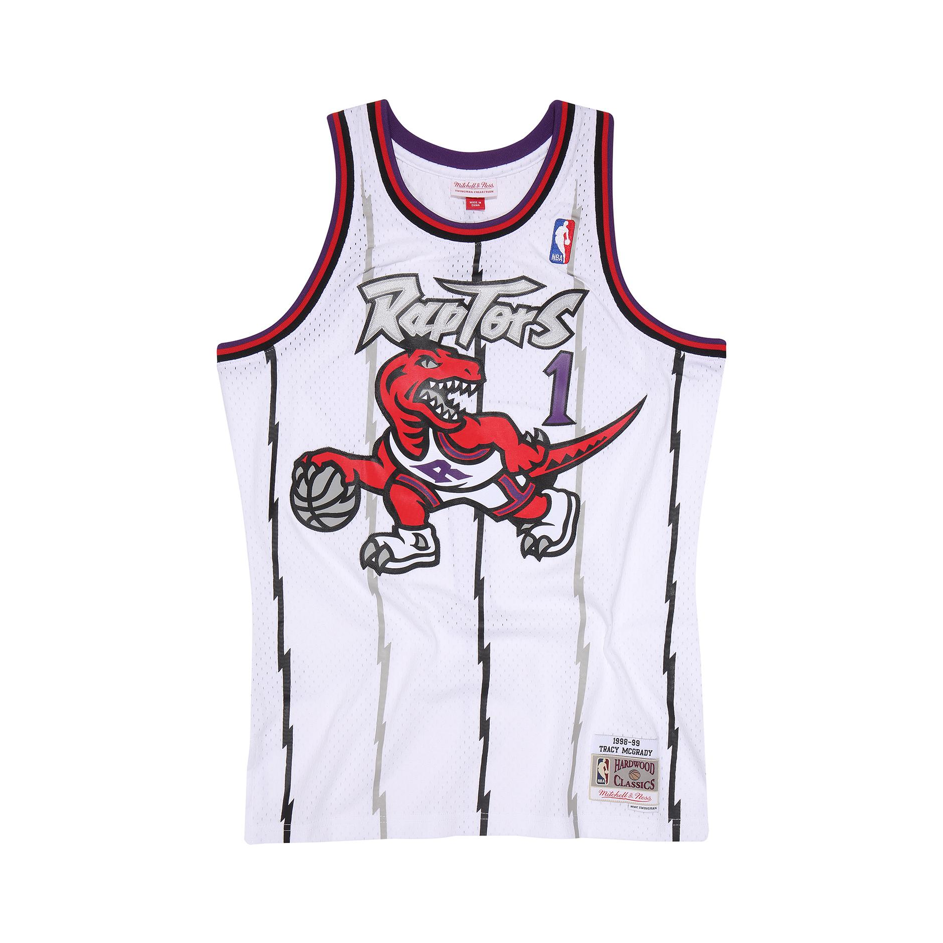 mitchell ness 麦迪 猛龙队 1号球衣