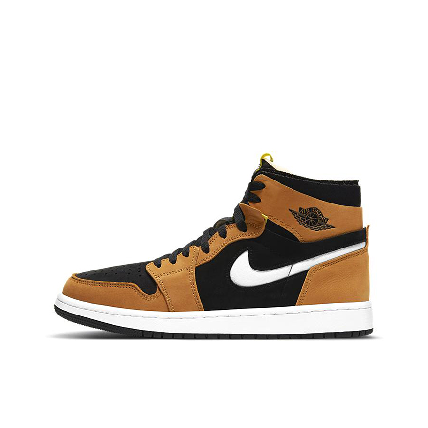 air jordan 1 cmft/高帮/黑黄棕