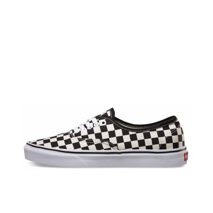 vans authentic 黑白棋盘格