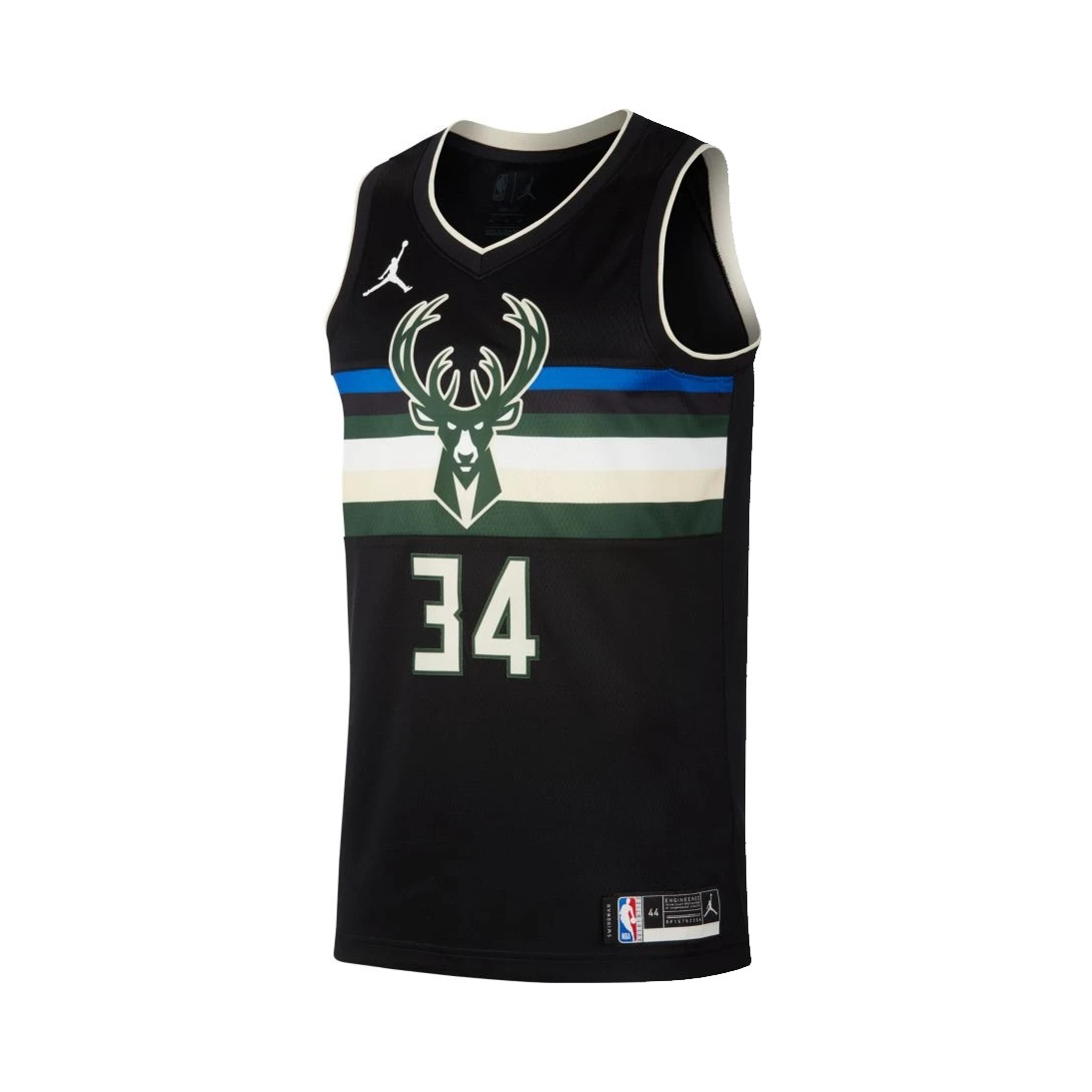 nike 字母哥 雄鹿队 34号球衣