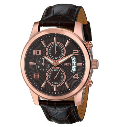 帅掉渣!guess u0076g4 男士经典手表