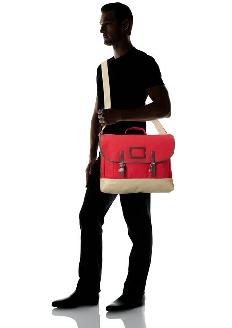 8折!fred perry 男士经典帆布包