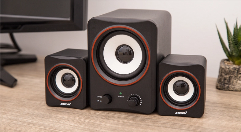 外观霸气!sada赛达 d-200电脑音响组合