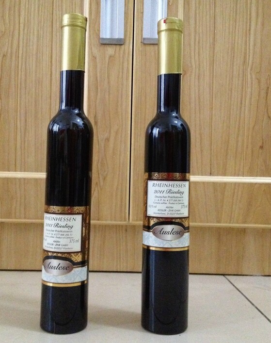 德国进口!凯斯勒 雷司令甜白葡萄酒375ml